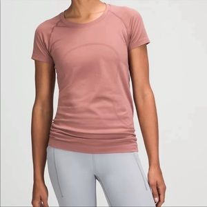 Lululemon Swiftly Tech 2.0 Short Sleeve Spiced Chai Size 8